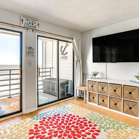 Cozy Beachfront Condo With Wifi, Views And Pool Access Миртл-Бич Экстерьер фото