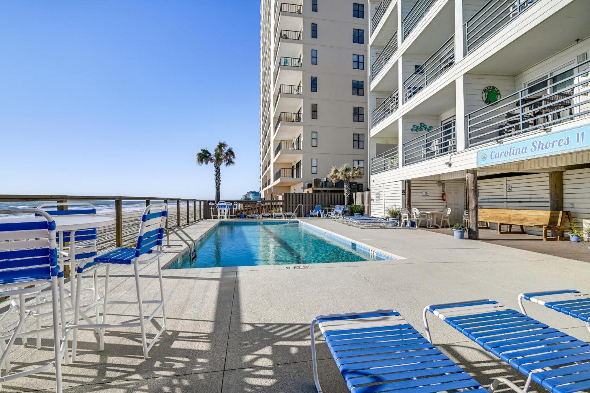 Cozy Beachfront Condo With Wifi, Views And Pool Access Миртл-Бич Экстерьер фото
